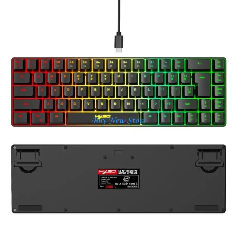 20CE V200 RGB Gaming Keyboard with Character Recognition and RGB Experience