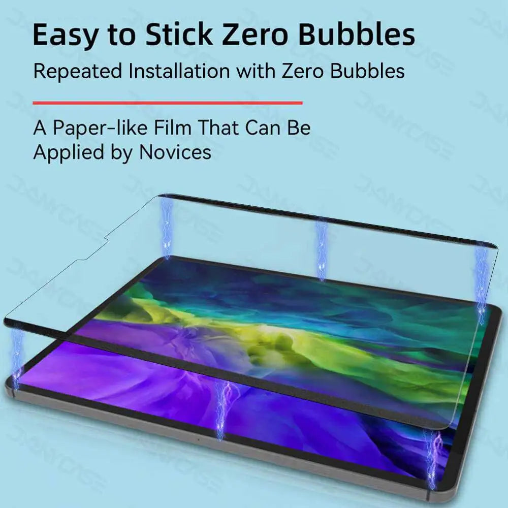 2025 For iPad Air 11 13 M2 Pro 11 13 M4 Magnetic Paper Feel Film for 10th 9.7 5 6th 10.5 10.2 7 8 9th mini 45 6 Screen Protector