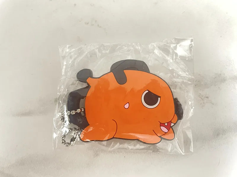 Anime Chainsaw Man Pochita Cartoon Key Cover  Case Accessories Cute Key Chain Keychain for Girls key covers for house keys