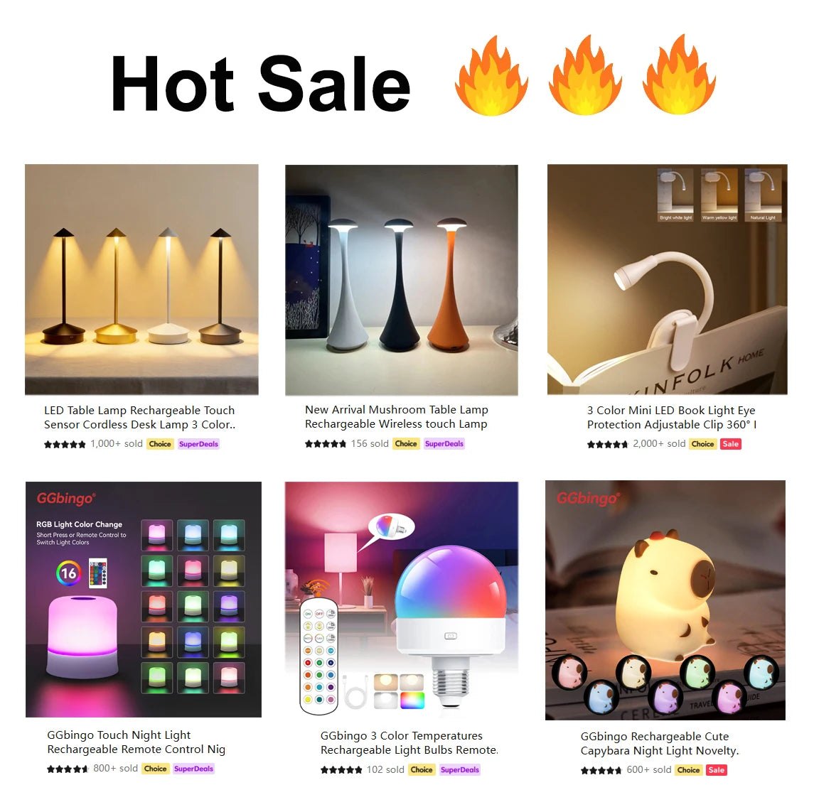 GGbingo Touch Night Light Rechargeable Remote Control Night Light RGB Dimmable Table Lamp Ambient Light for Bedroom Living Room