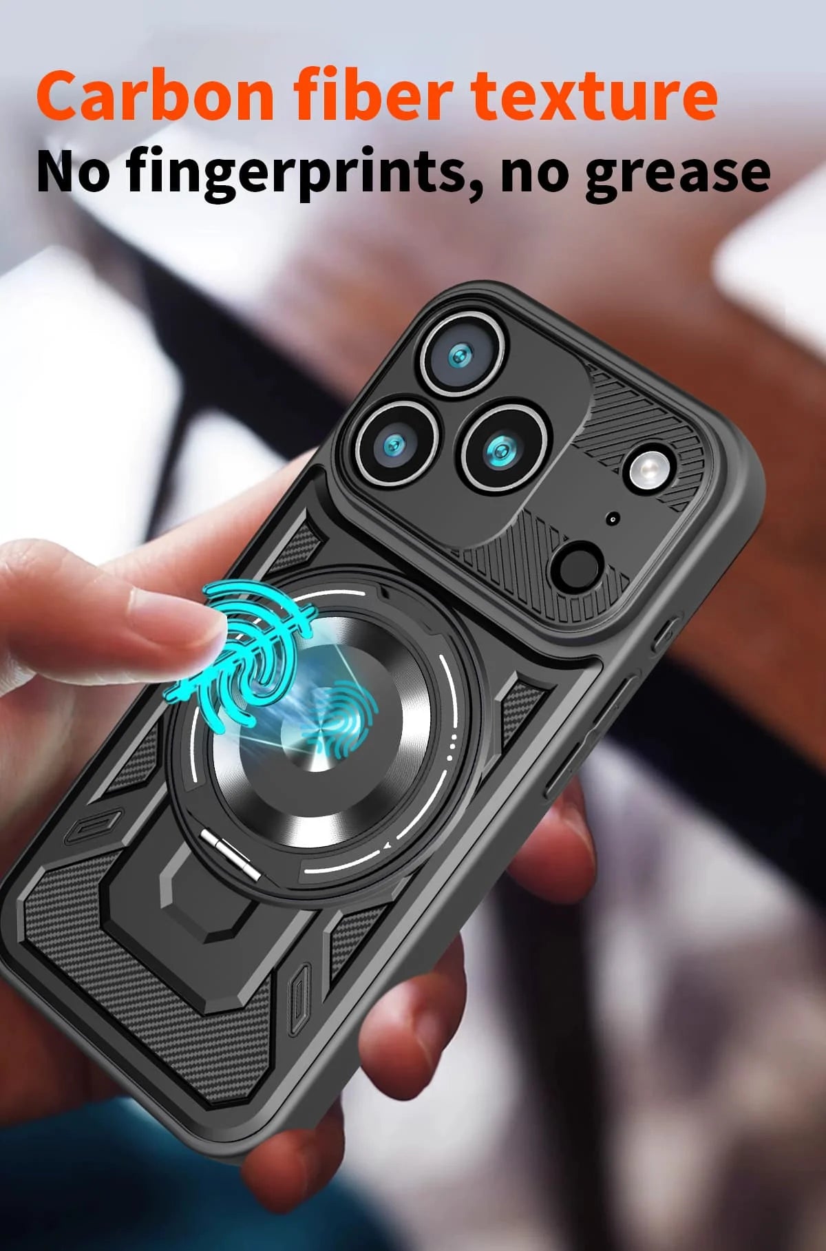 Shock Proof Armor Case For iPhone 17 Air 11 12 13 14 15 16 17 Pro Max Magnetic Heavy Duty Rugged Ring Kickstand Protection Cover