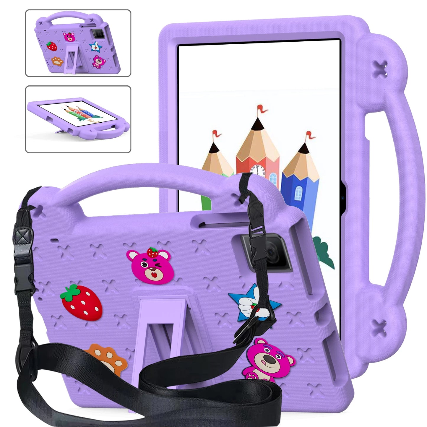 Kids Cartoon Tablet Case For TCL 8 gen2 2024 Tab 10 GEN 2 10.36'' NxtPaper 11 10.95'' Tab 8 LE 8'' with Shockproof Stand Cover