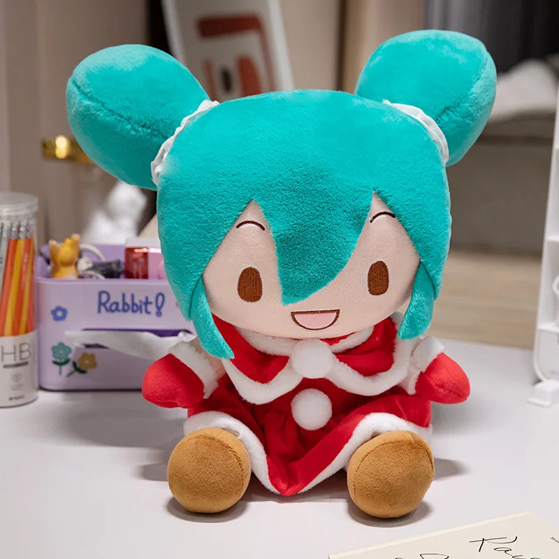 Anime Original Miku Fufu Plush Toys Preciality Collection SEGA Hatsune Miku Spring Onion stuffed dolls Toys Kids Birthday Gifts