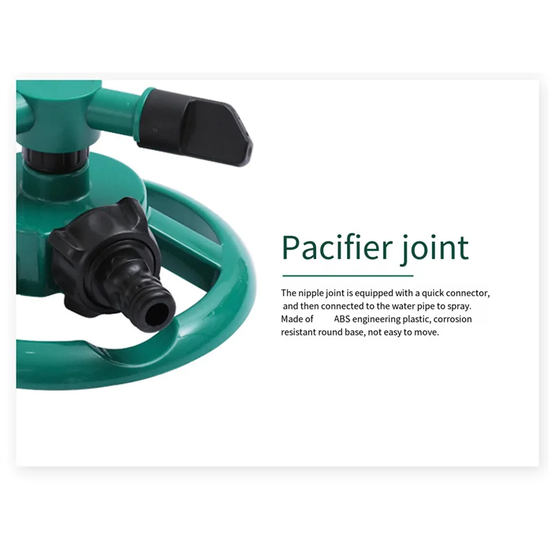 ABKJ-Automatic Sprinkler 360 Degree Automatic Rotating Sprinkler Lawn Garden Irrigation Equipment Rotating Sprinkler