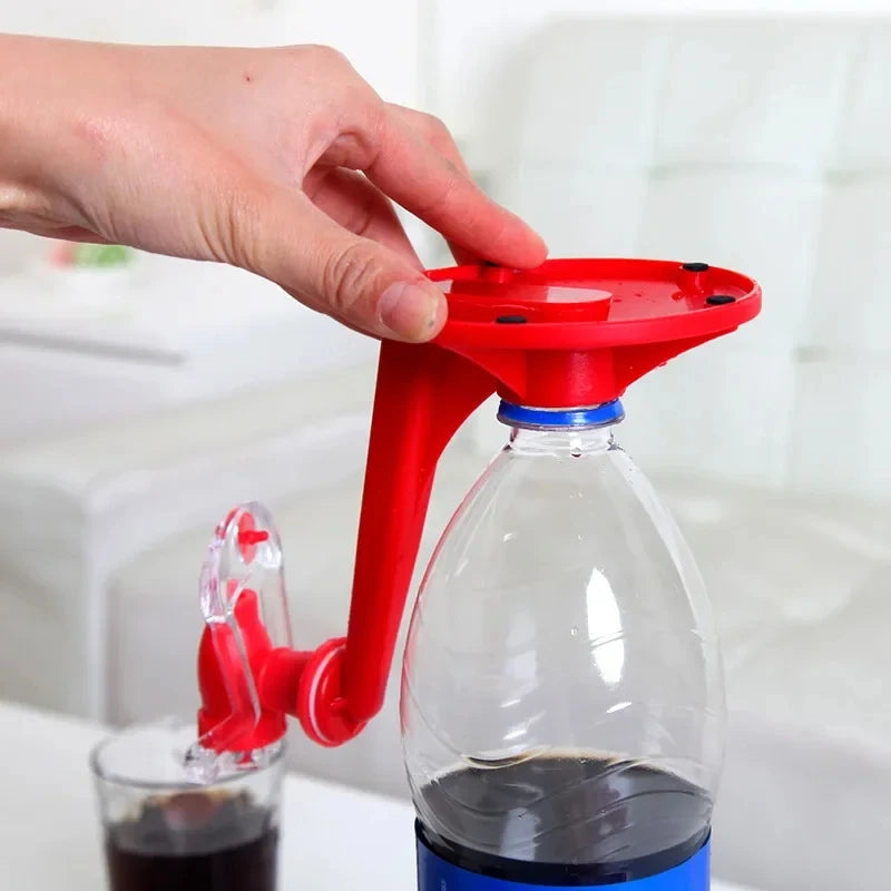 Fashion Drink Dispenser Coke Soda Bottle Inverted Carbonated Beverage Drinking Water Dispense Machine Home Party Bar