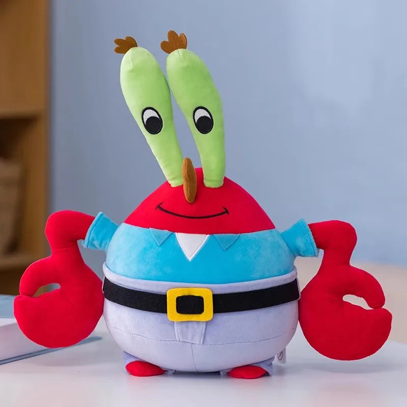 Spongebob Plush Squarepants Patrick · Krabs Gary Plush Doll Kawaii Kid Cartoon Anime Peripheral Toy Christmas Gift
