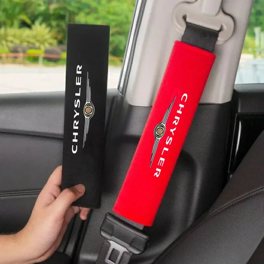 Seat Belt Accessories Car Safety Belt Shoulder Cover Pad for Chrysler 300 300C Cruiser Voyager Sebring Pacifica Crossfire 200
