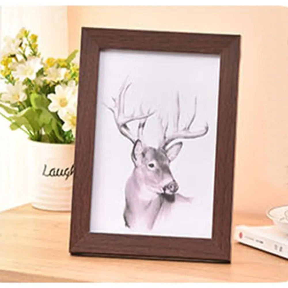 INS Colorful Photo Frame Drawings Handcraft Picture Frame Multi Size DIY Display Holders Home