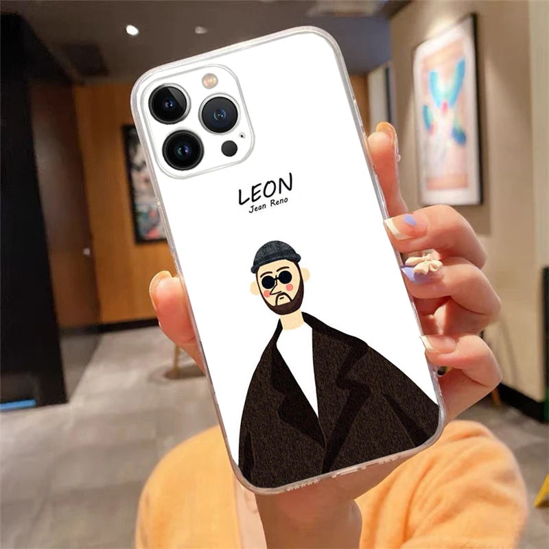 Phone Case For iphone 17 Air 17 16 Pro Max 15 14 13 Pro Max 15 16 Pro 15Plus Leon Matilda Natalie Portman