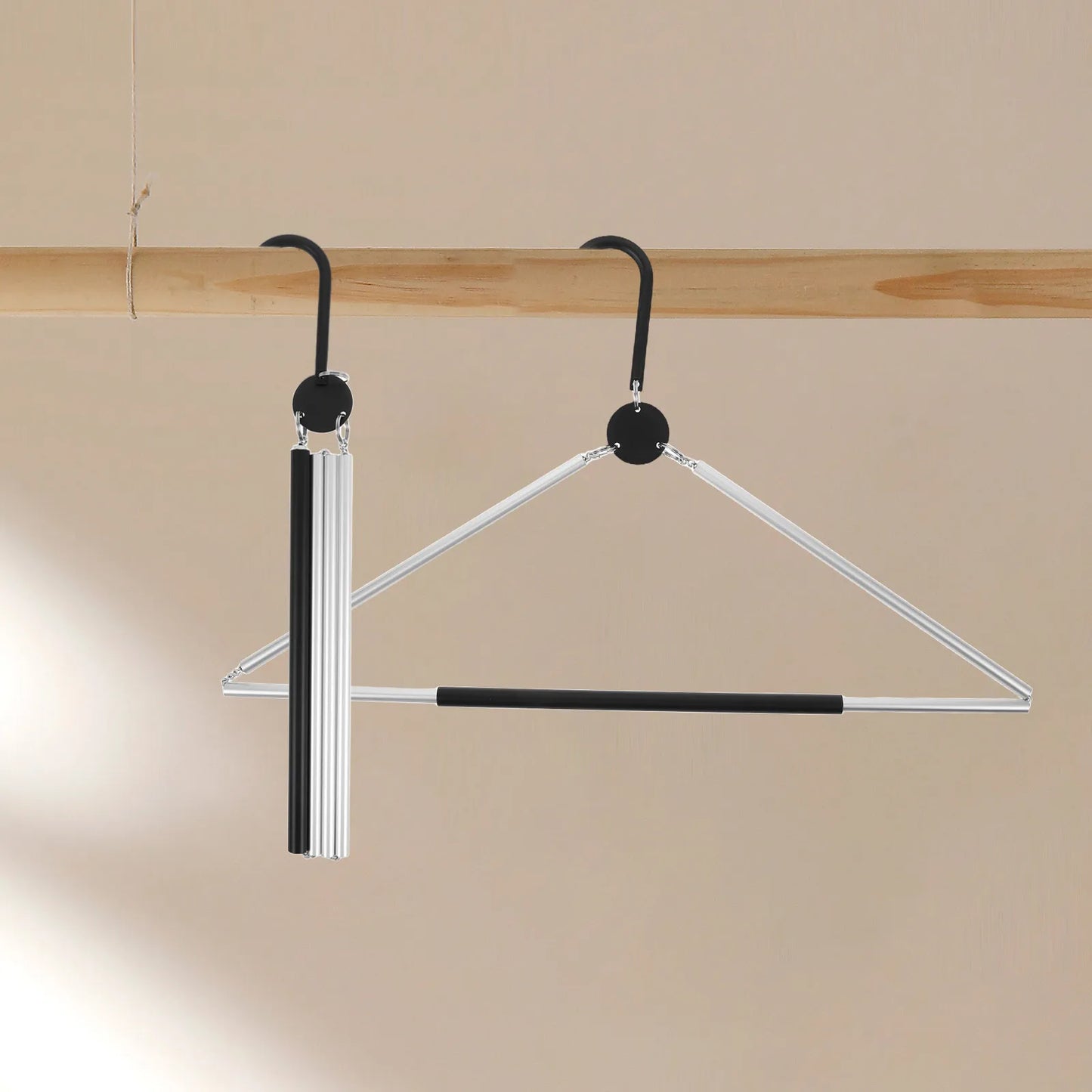 Foldable Hangers for Portable Clothes Clothing Compact Folding Collapsible
