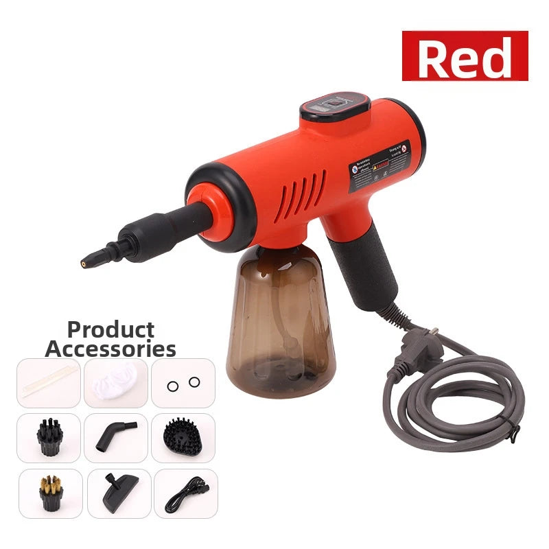 Hand-Held Steam Cleaner, High-Temperature Sterilization And Decontamination, Multifunctional Household Portable Large Water Tank