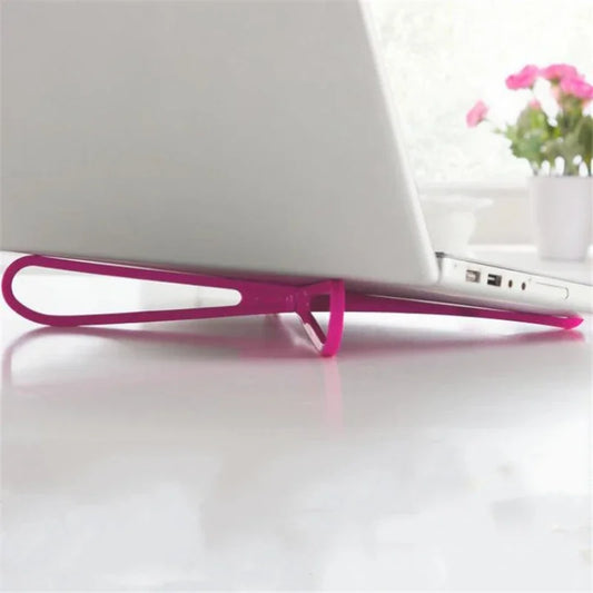 Universal Laptop Stand 4 Colors Portable Monitor Stand Lightweight Tablet Holder Heat Sink Cooling IPad Laptops Bracket for Desk