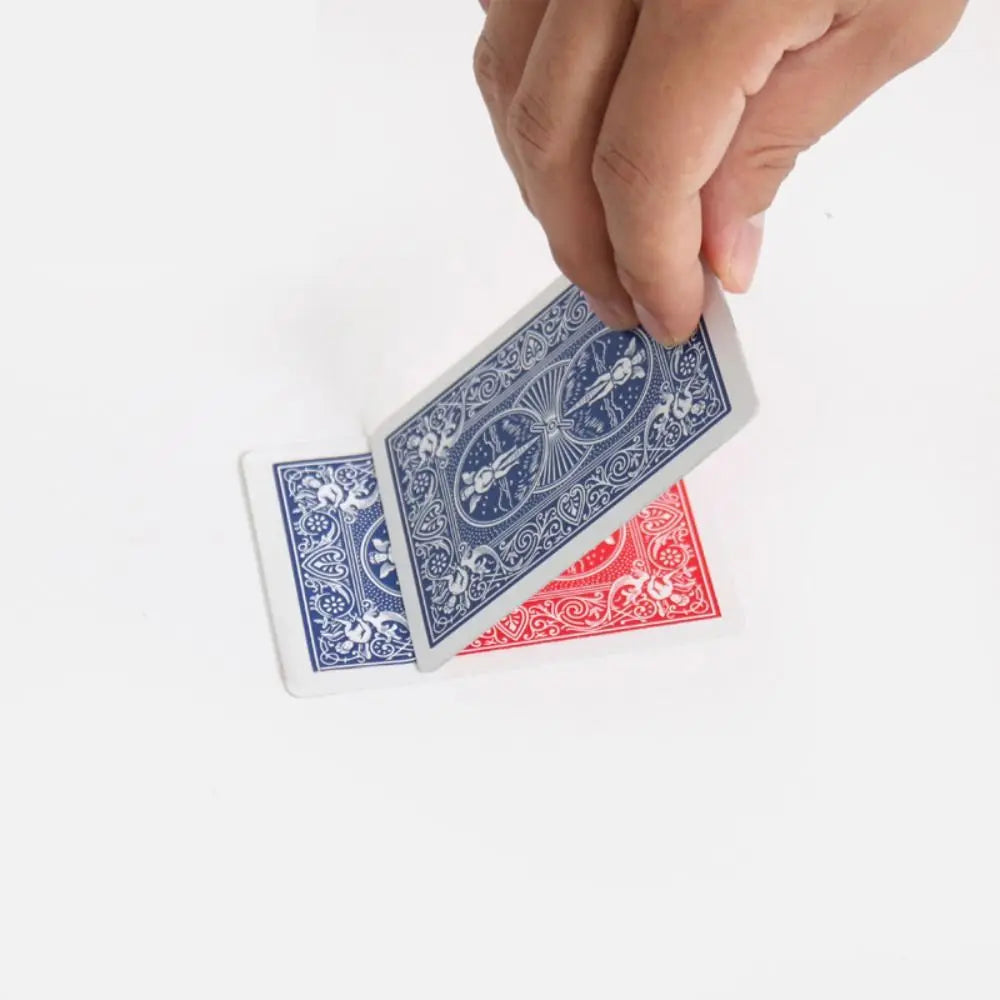 Blue Change Red Card Color Change Change Color Close Up Changing Color Card Fun Shin Lim Deck Magic Tricks Card