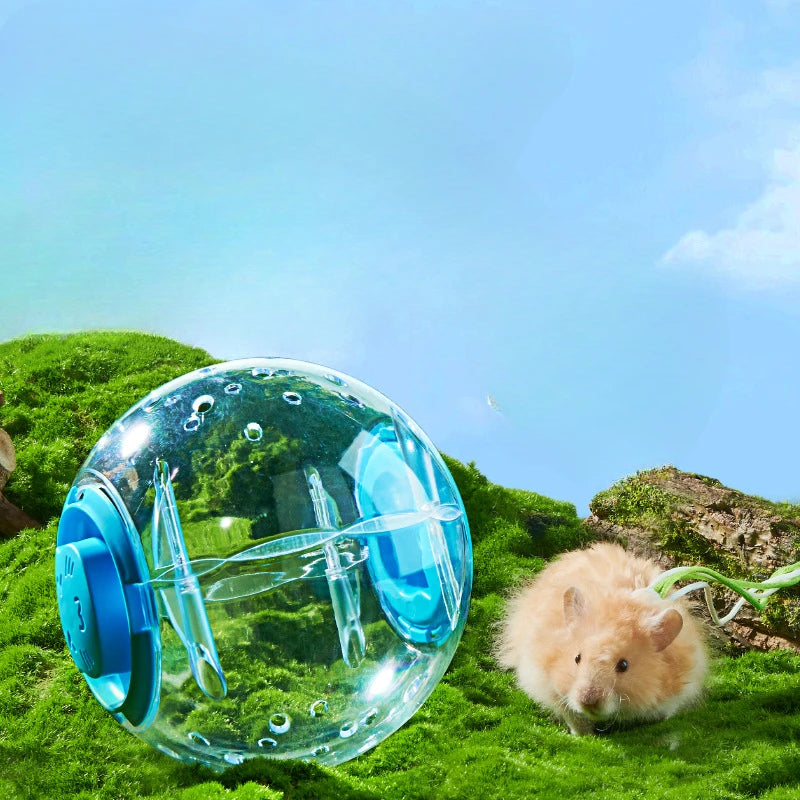 Hamster Running Ball Indoor Golden Wire Bear Crystal Running Ball Roller Sports Ball Running Ball Hamster Sports Running Ball