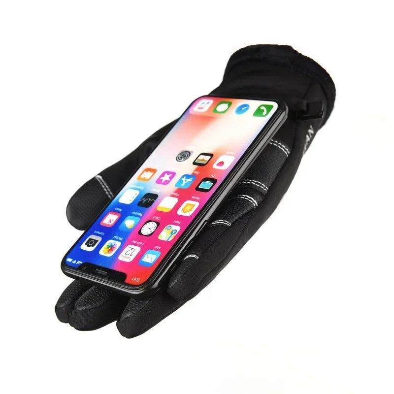 Heated Gloves USB Rechargeable Battery Powered Electric Heated Hand Warmer Support Fingertip Touchscreens for Hunting Fishing