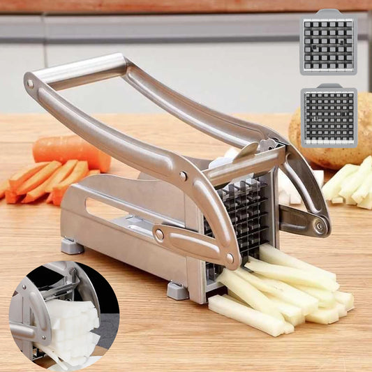 Cutting Potato Machine Potato Slicer Manual French Fry Cutter Multifunct Chipper Tool for Cucumber Fruits Vegetable Slicer Dicer