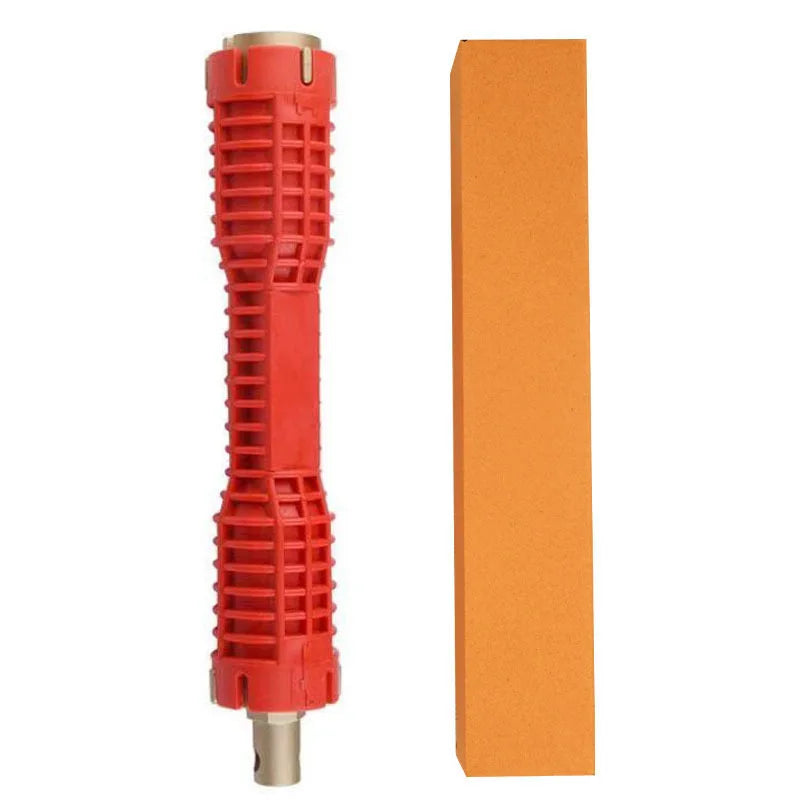 14 in 1 Sink Faucet Wrench Multifunction Pipe Wrench Anti-Slip Handle Double Head Wrench For Kitchen Bathroom Water Pipe Repair