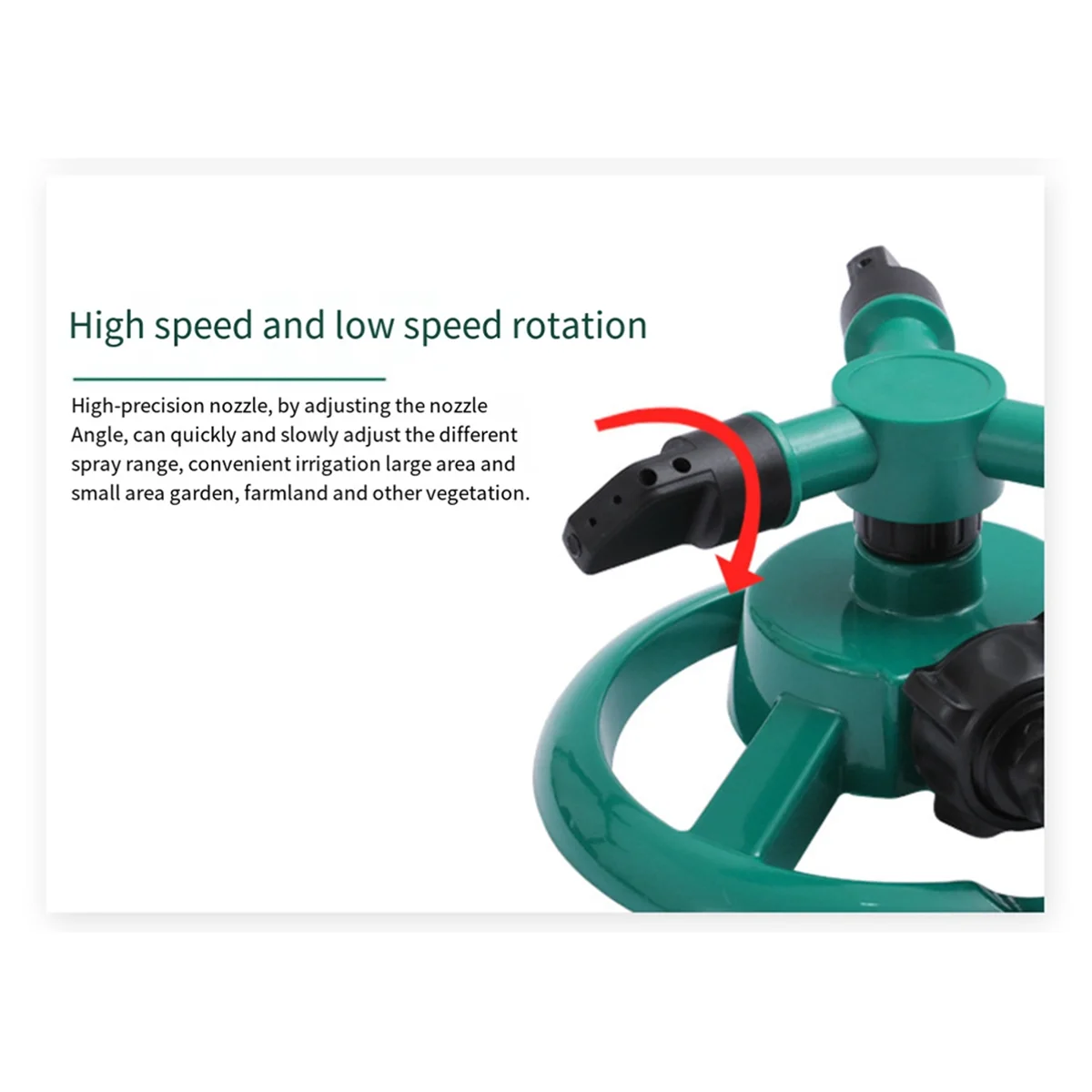 ABKJ-Automatic Sprinkler 360 Degree Automatic Rotating Sprinkler Lawn Garden Irrigation Equipment Rotating Sprinkler