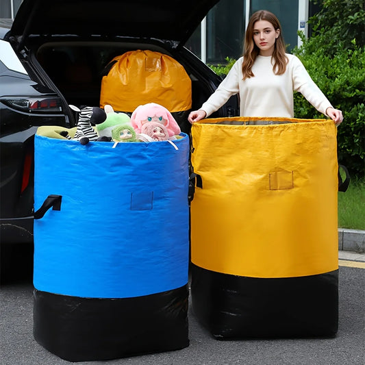 Foldable Large Storage Bag Toy Organizer Laundry Bag Home Organizer for Clothes Plush Toys Durable Waterproof Storage Bag
