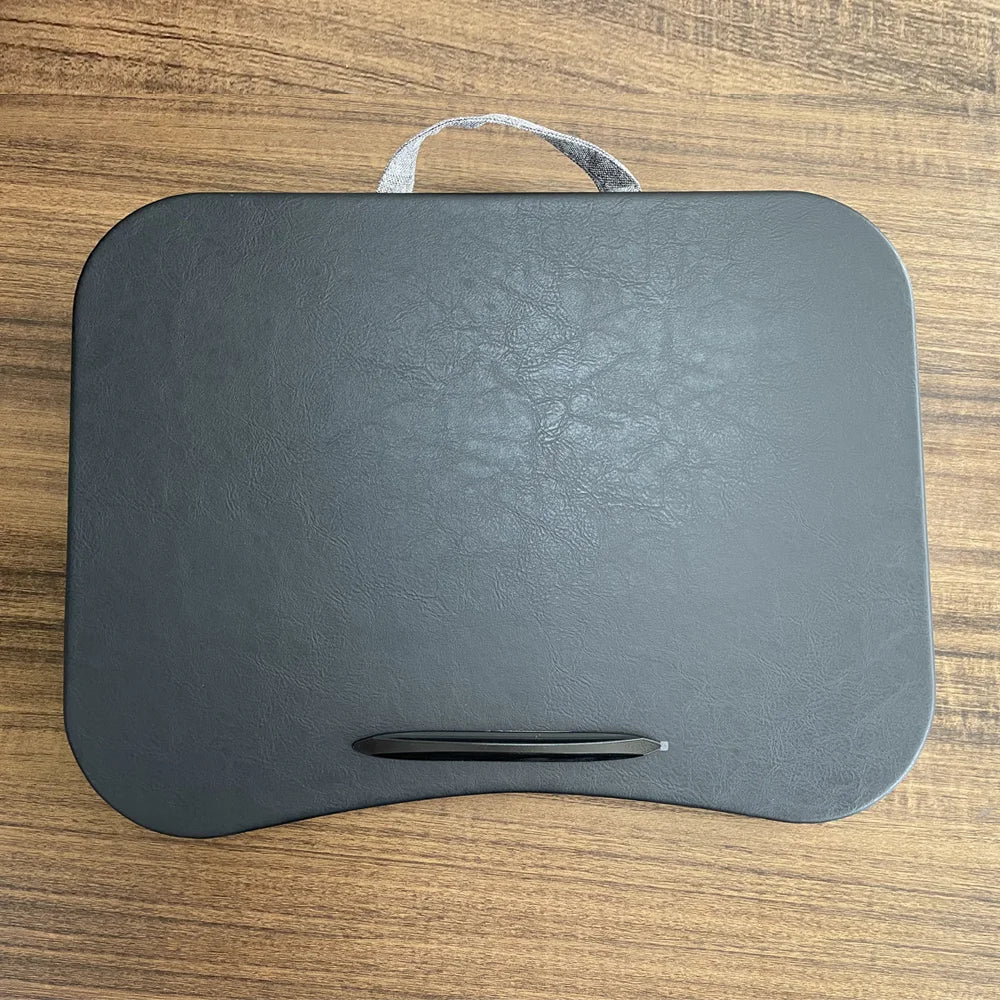 MUMUCC Multifunctional Laptop Desk With Cushion and Filled with Foam Particles, Small Pillow Table, Hard Mouse Pad Large