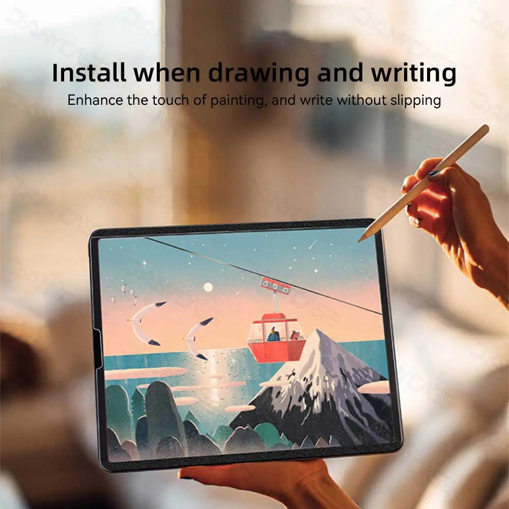 2025 For iPad Air 11 13 M2 Pro 11 13 M4 Magnetic Paper Feel Film for 10th 9.7 5 6th 10.5 10.2 7 8 9th mini 45 6 Screen Protector