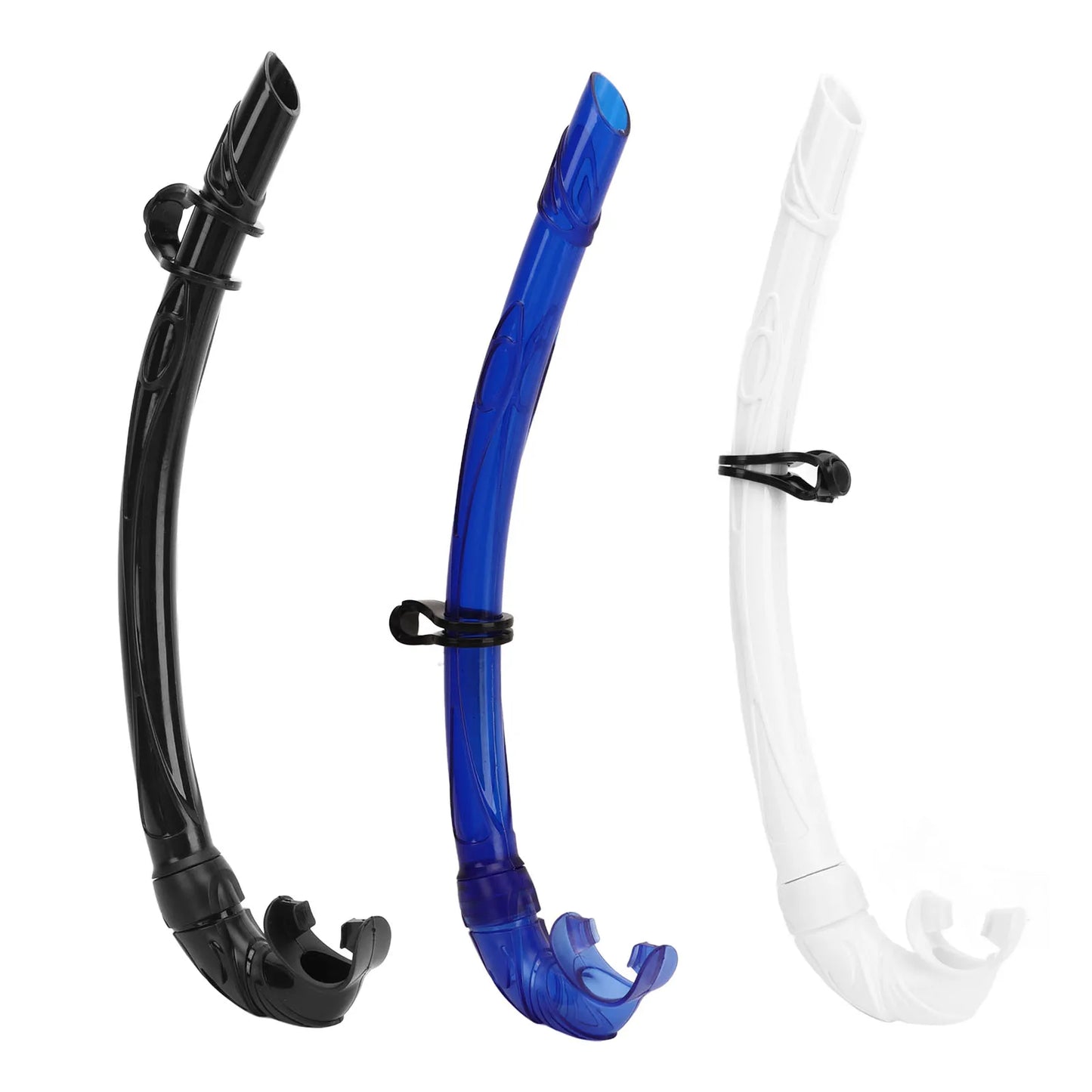 Diving Wet Snorkel, Diving Snorkel PVC Easy Breath Snorkel Diving Snorkeling Tube with Comfortable Mouthpiece for Free Diving