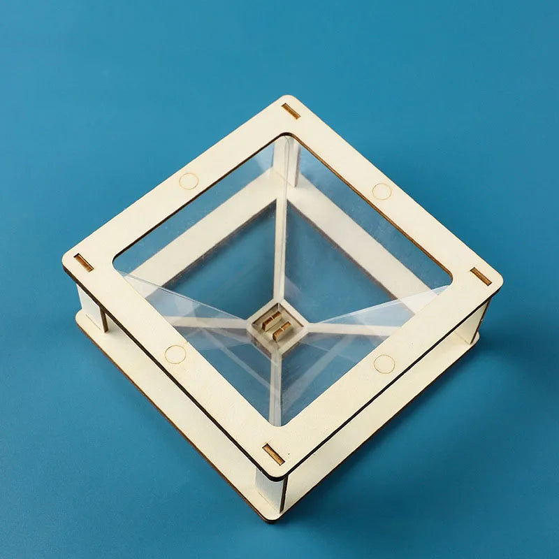 3D holographic projector scientific production of children's handmade puzzles DIY experimental materials small production toys