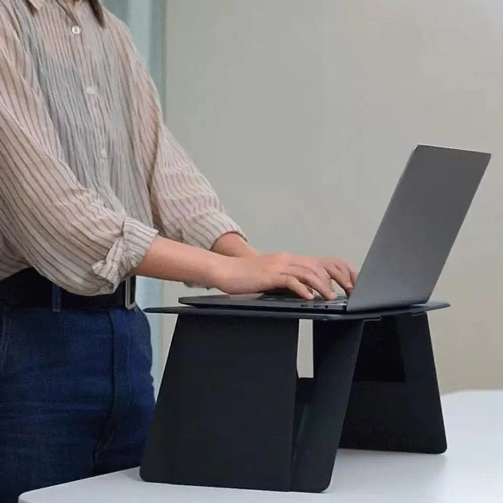 Multi functional foldable laptop stand, book desk,tablet stand,food tray,waterproof and moisture-proof,essential for lazy people