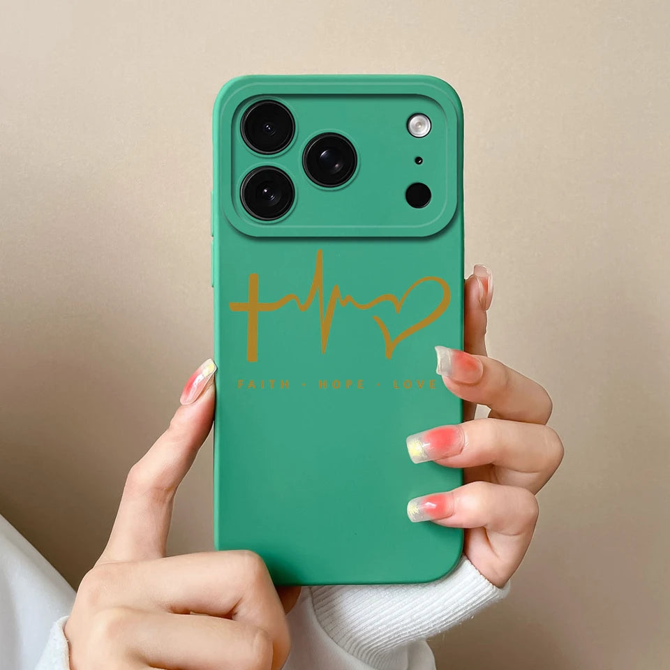 Case For iPhone17 17Air 17Pro 17ProMax Butterfly Love Heart Anti-fall Dustproof Trendy Housing For iPhone 17 Pro Max Funda Coque