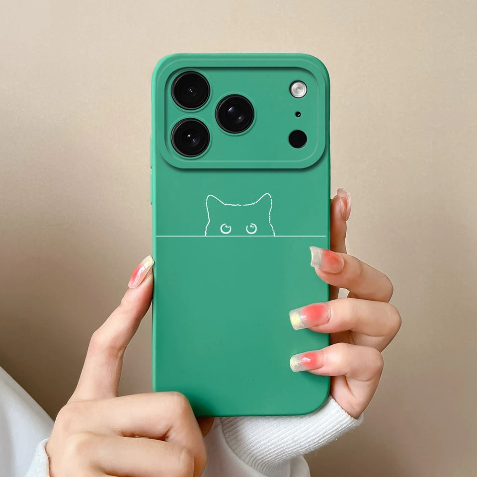 Case For iPhone17 17Air 17Pro 17ProMax Butterfly Love Heart Anti-fall Dustproof Trendy Housing For iPhone 17 Pro Max Funda Coque