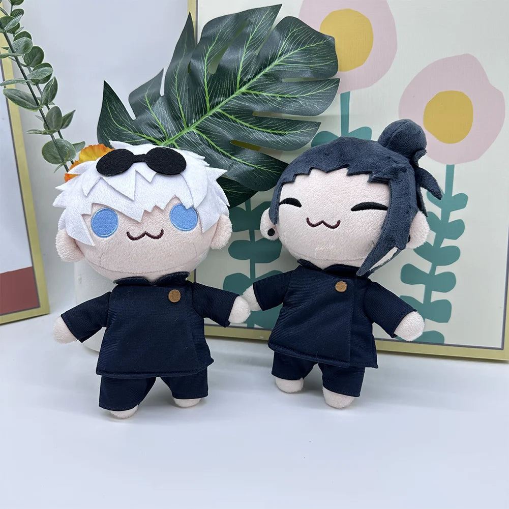 JJK Anime Plush dolls Satoru Gojo plushies Geto Suguru Dolls cute Cotton Cosplay Toy room Soft Pillow decoration birthday Gift
