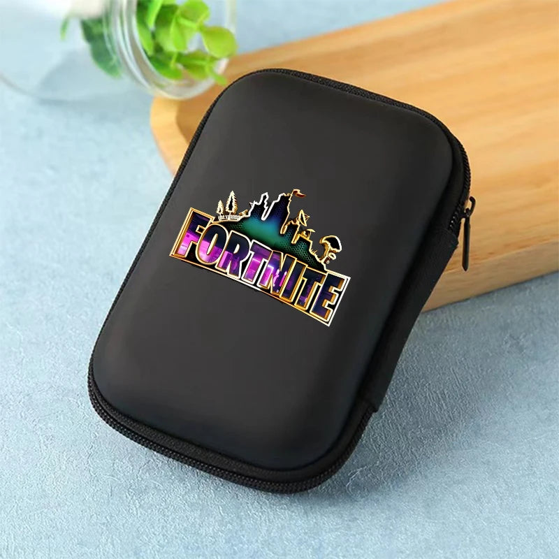 Game Fortnites Storage Bag Cartoon Printed Fortress Night Data Cable Charger Travel Earphone Storage Protective Case Bags Gift