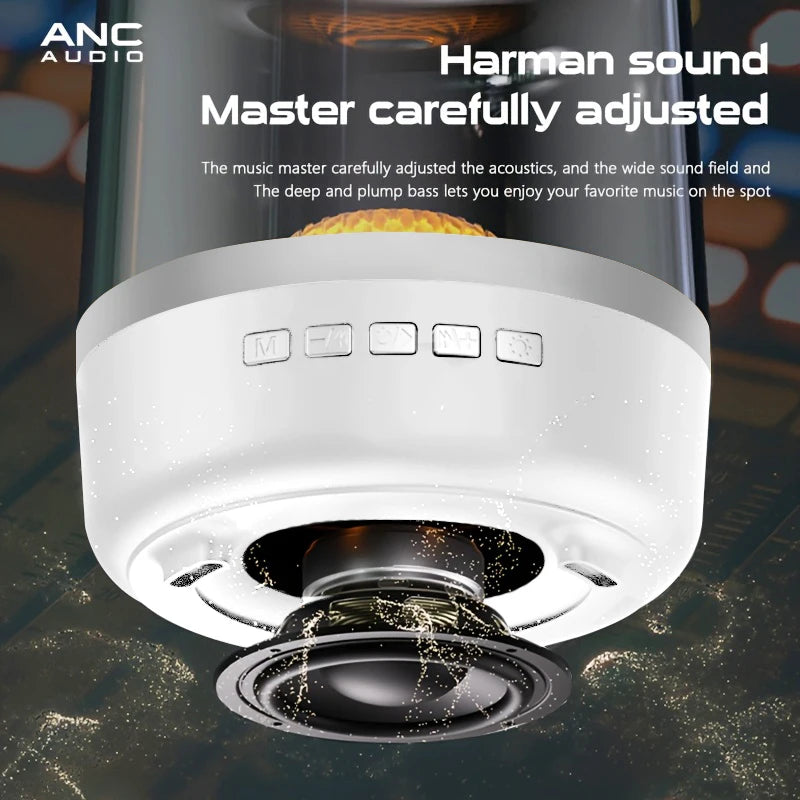 Wireless Bluetooth Speakers Portable Loudspeaker panoramic Surround Sound Effec Subwoofer Outdoor Mini Small Speaker LED Lights