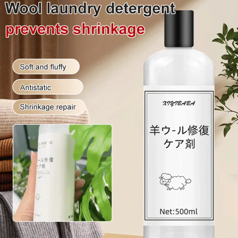 Cashmere detergent special laundry detergent silk detergent mulberry silk detergent shrink detergent