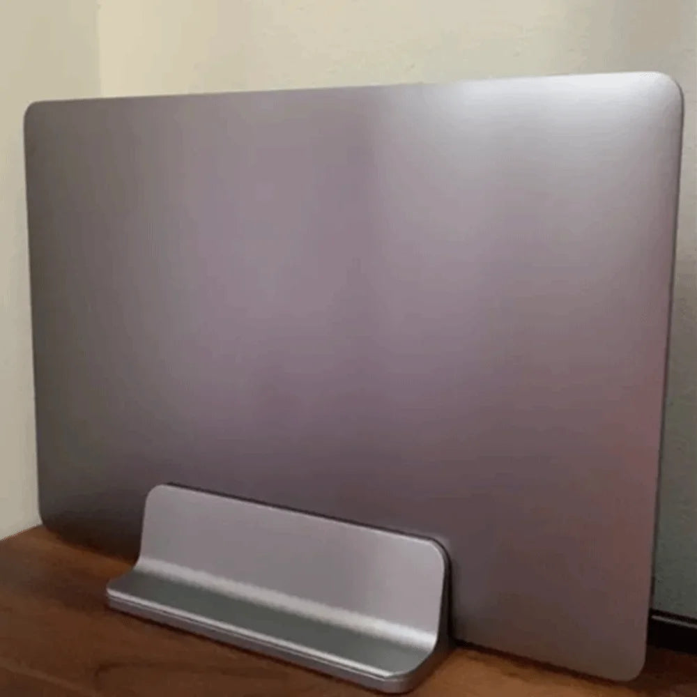 Space-Saving Vertical Laptop Stand Heat Dissipation Anti-slip Aluminum Laptops Holder Rust-proof Adjustable