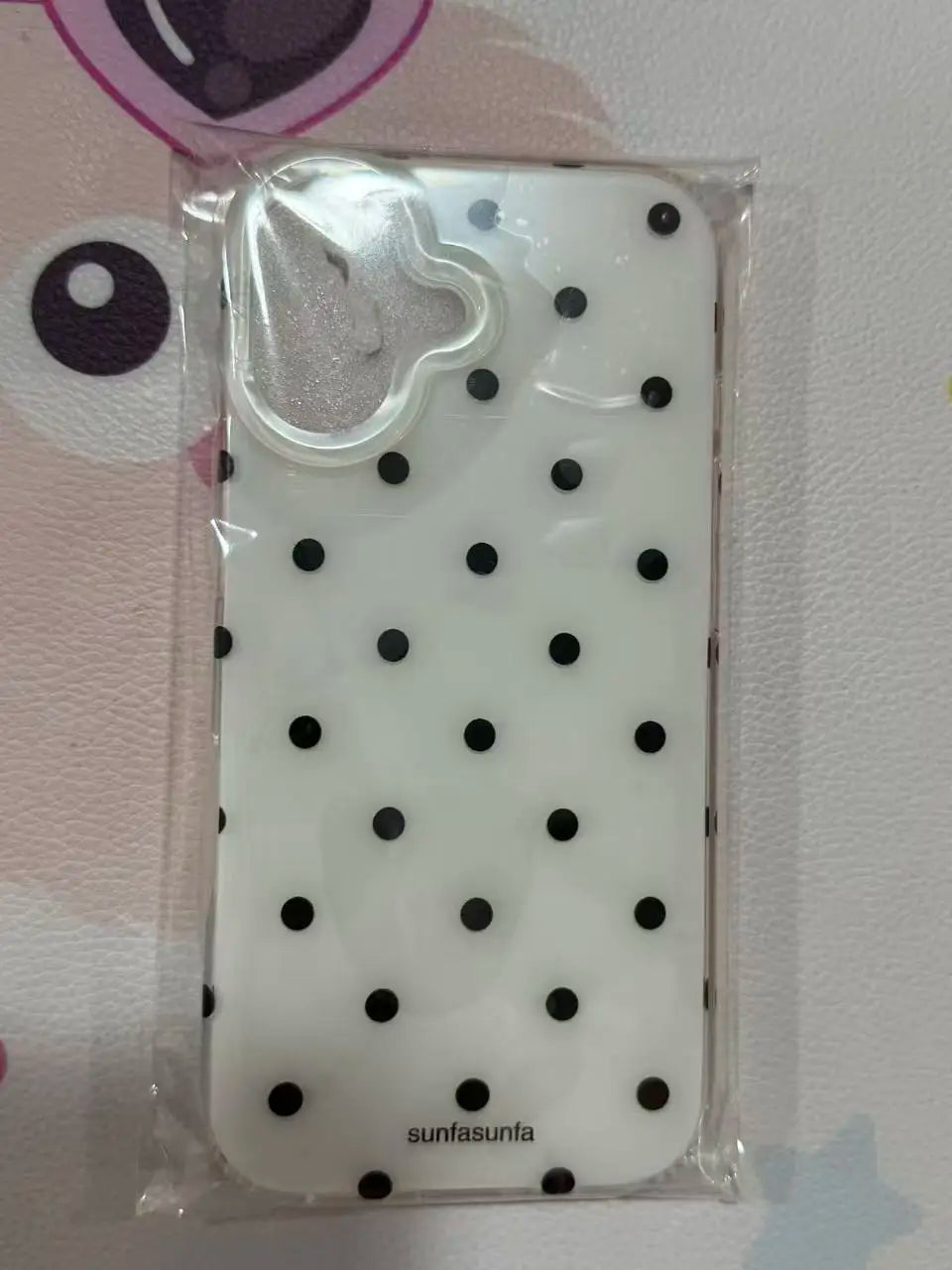 Polka-dot Mobile Phone Case Suitable For Iphone17/16/pro/promax Fashion Mobile Phone Decoration Ins Style Mobile Phone Case