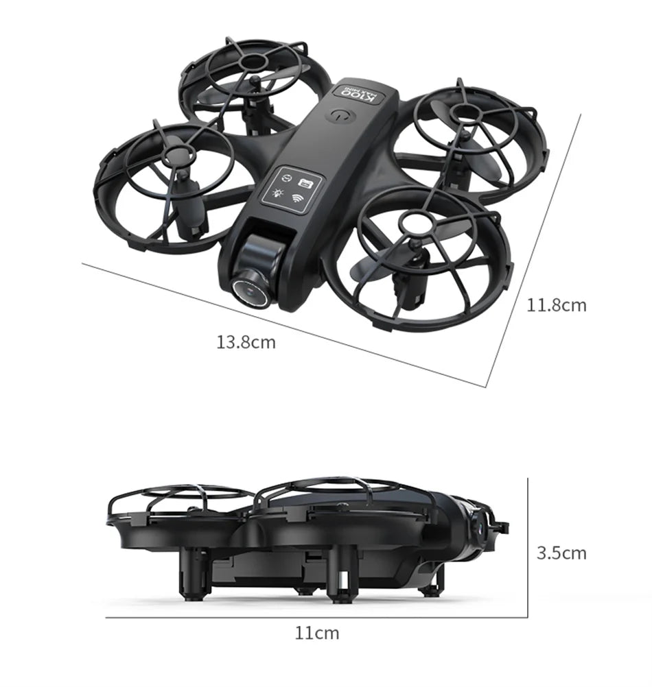 2026 New K100 MINI Drone 8K GPS Professional HD Aerial Photography Remote Control Aircraft HD Dual Camera Quadcopter child Gift