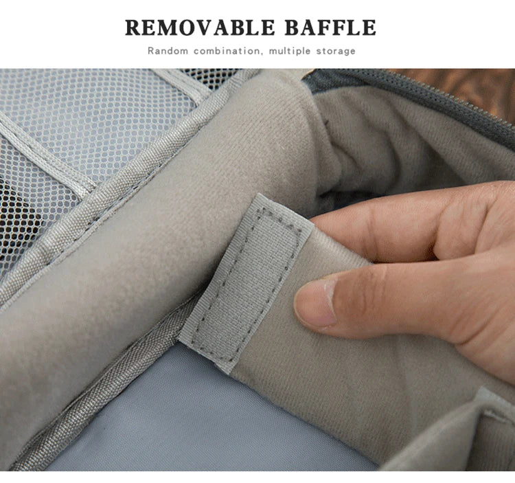 Electronics Organizer Travel Cable Organizer Bag for Electronics Accessories, Portable Tech Carring Large Storage Case for Charg