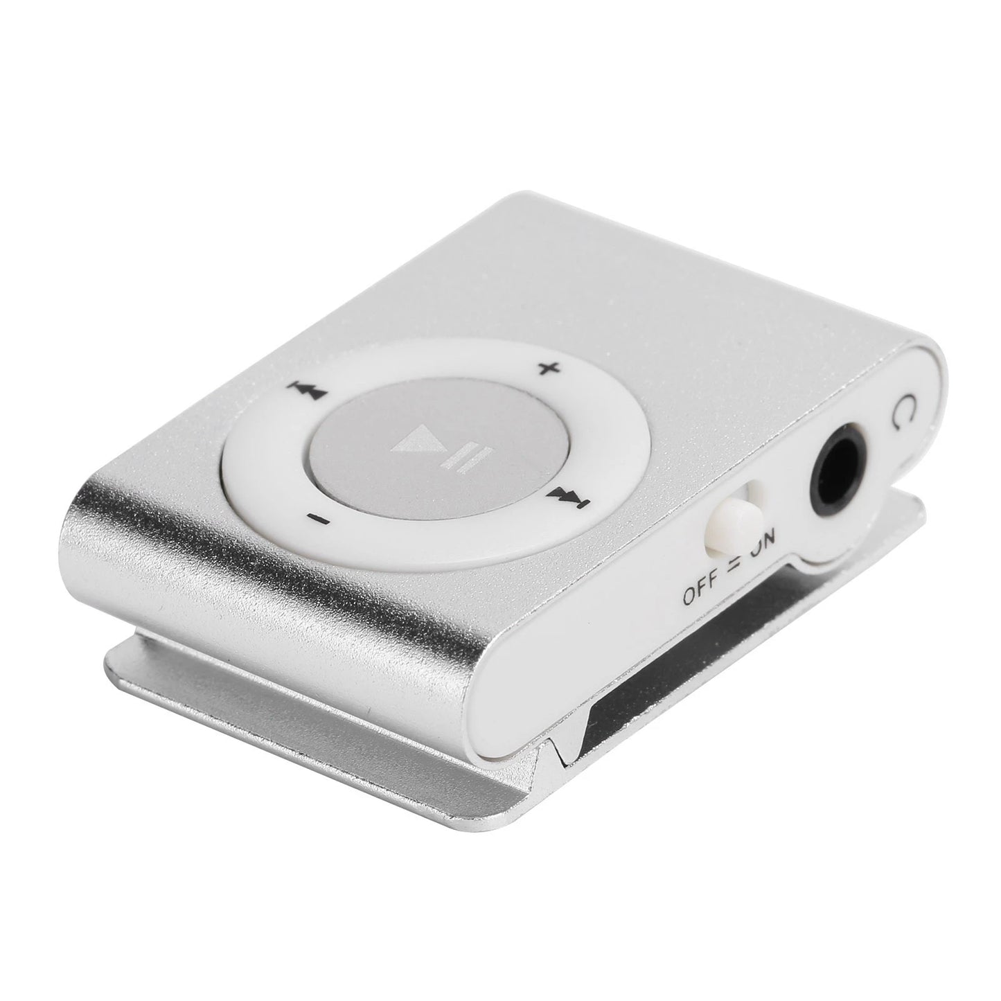 Portable MP3  Digital Music Media Player MiniMP3 BackClip Player with Earphone and USB Cable Sports MP3 Player Mini Music Player