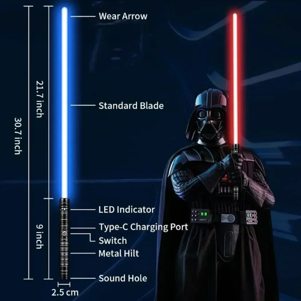FF Lightsaber Laser Weapon Toys RGB Metal Light Saber Sword De Luz Kpop Lightstick Espada Rave Lightsaber Flashing Toy