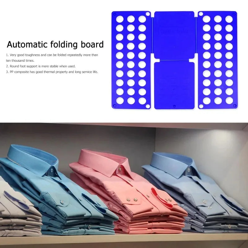 1PC Clothing folding board Time saving and convenient for folding clothes Convenient Foldable Folding Board