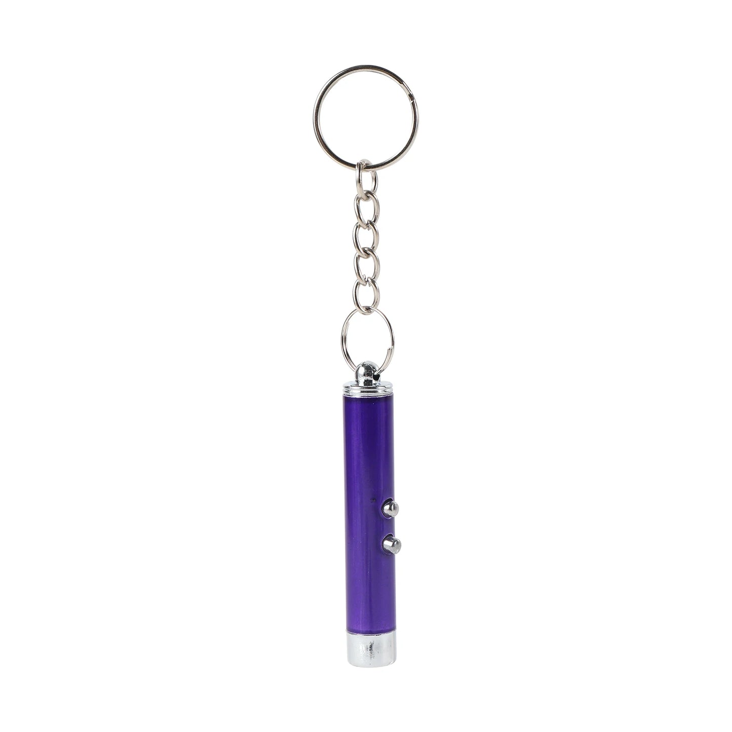 Laser Pointer Interactive Cat Toy Indoor Cat Fun Stick UV Flashlight LED Keychain Kitten Pet Training Play