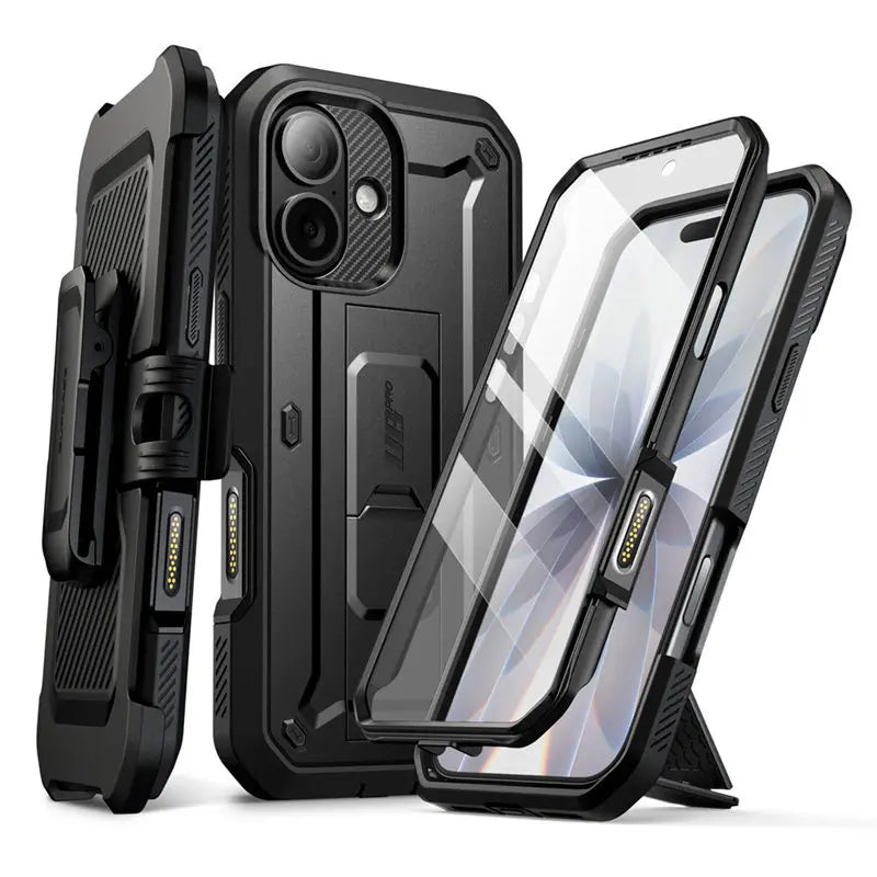 For iPhone 17 Case 6.3" (2025) SUPCASE UB Pro Full-Body Heavy Duty Rugged Phone Case with Built-in Screen Protector