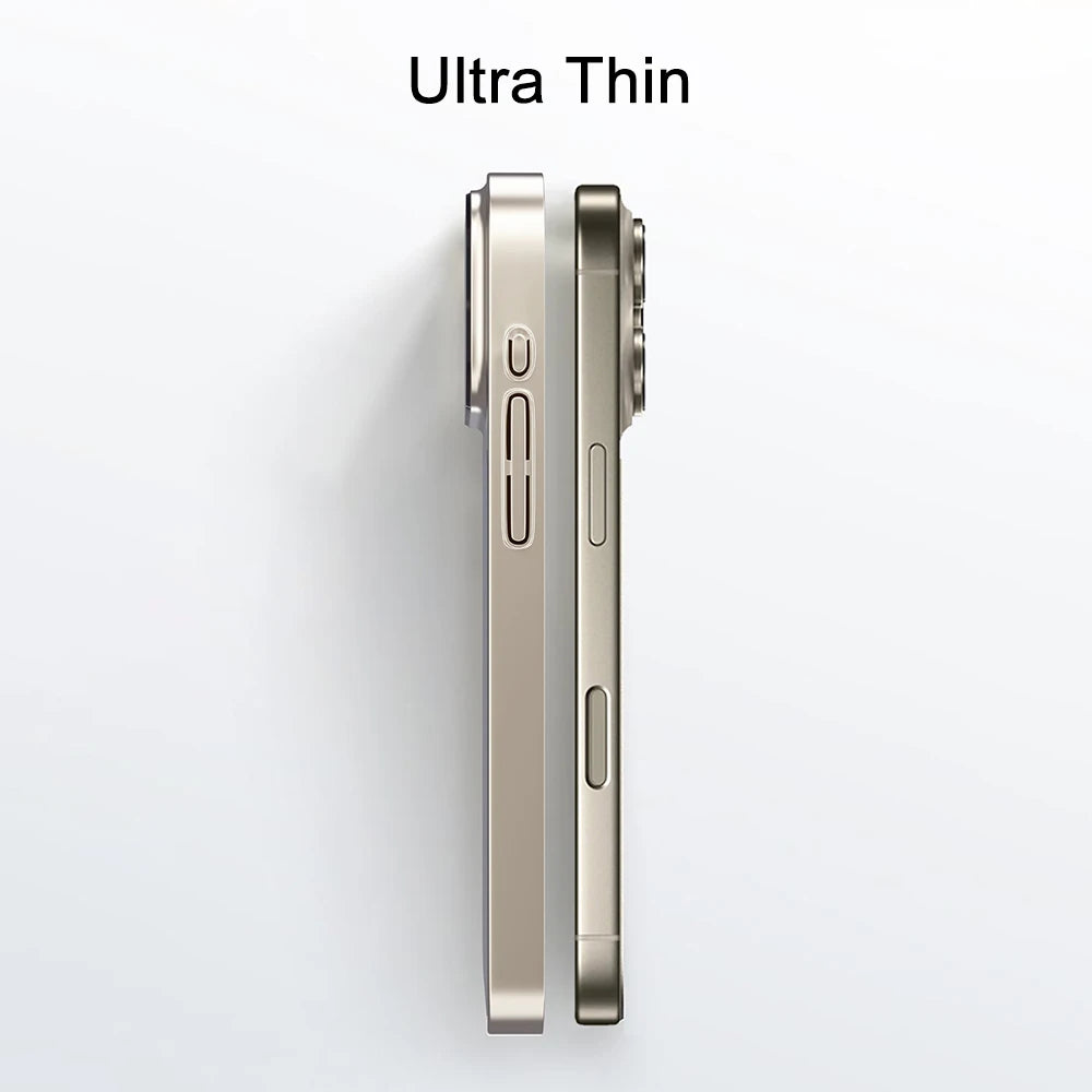 Original Matte Glass Wireless Charge For Magsafe Case For iPhone 17 Pro Max 16 15 14 Plus 13 17 Air Magnetic Shockproof Cover
