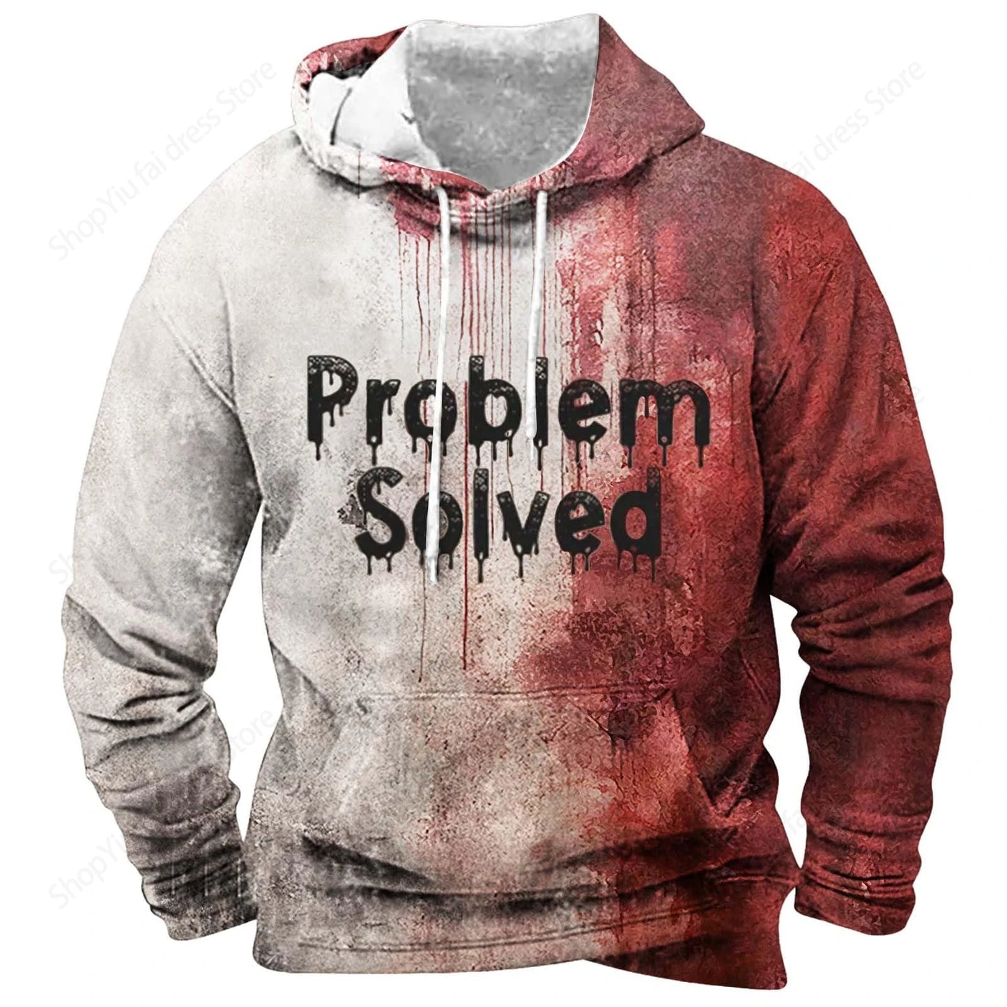 Horror Blood 3d Print Hoodie Men Women Fashion Hoodies Halloween Sweatshirt Boy Coats Women Sweats Men's Hoodie Letter Print