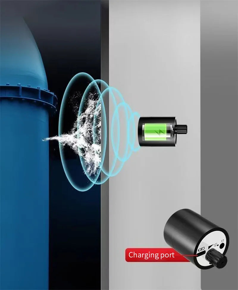Water Leak Detector Multi-functional Sound Detector For Pipe Water Leak Suitable for leak detection of various construction pipe