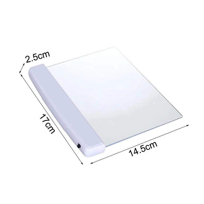 LED Reading Lamp,Battery Book Light for Students,Eye-Care Night Light,Portable Desk Lamp for Indoor Reading,Bedside Study Lamp