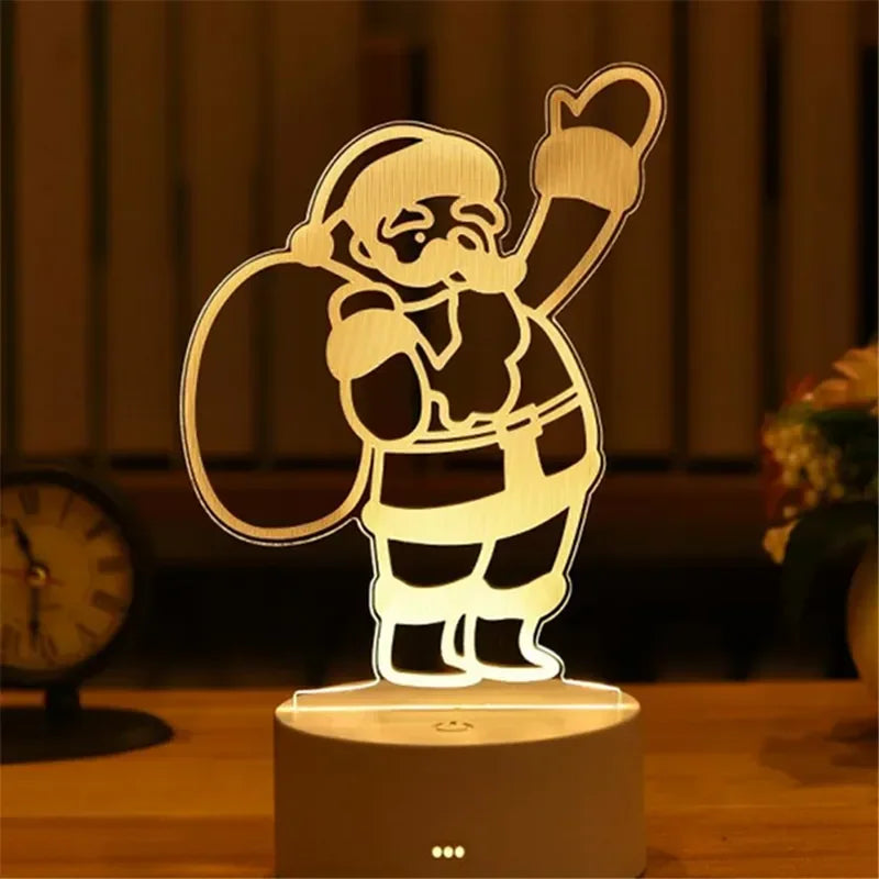 Romantic Love 3D Acrylic Neon Sign Led Lamp for Home Children's Night Lights Table Lamp Birthday Valentine's Day Bedside Lamp