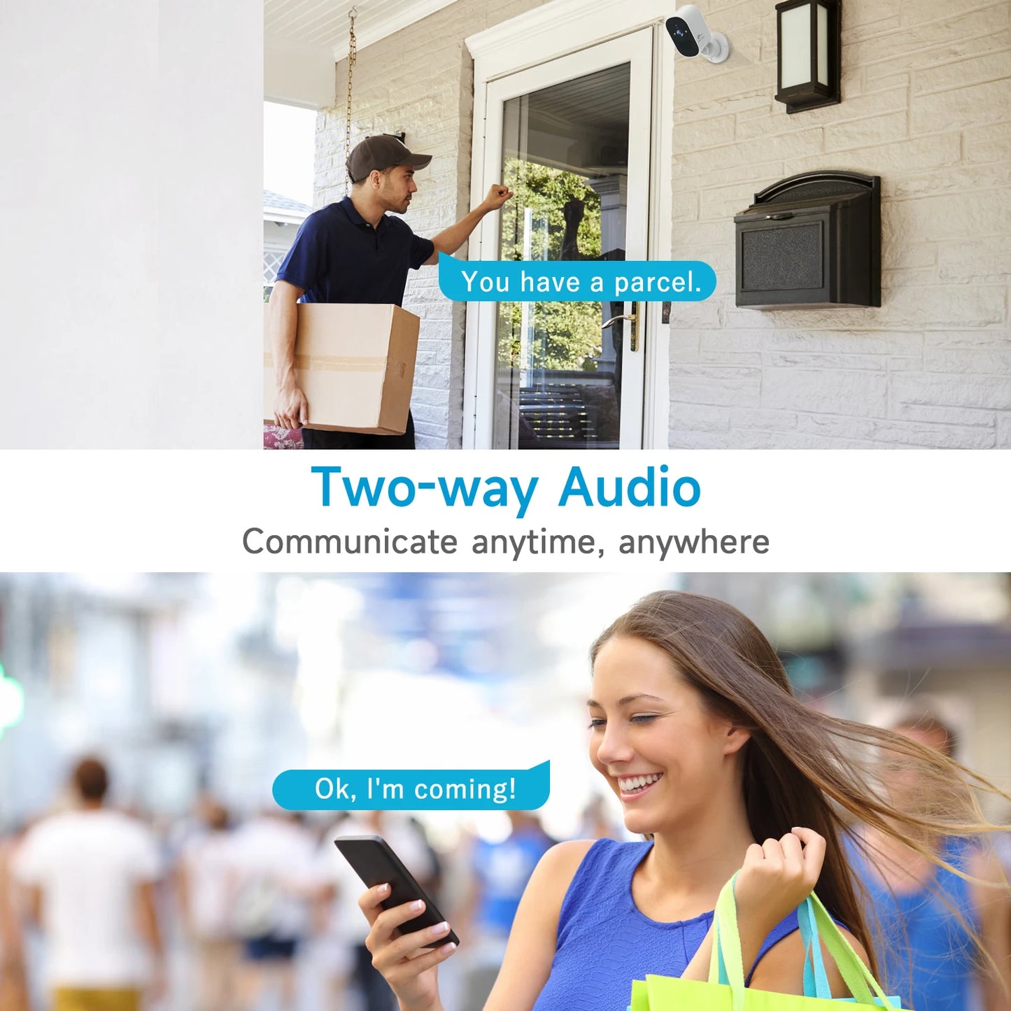 WIFI Surveillance Camera 1080P Outdoor IP Camera Smart Home Security Protection Night Vision Video Recorder Battery Powered