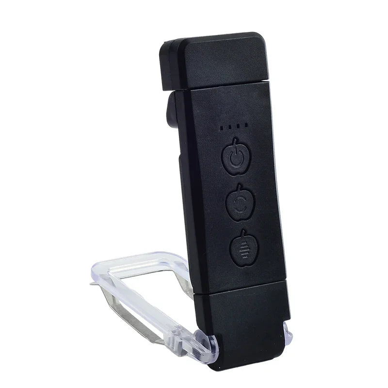 Book Light Brightness Adjustable for Eye-Protection USB Rechargeable LED Clip on Portable Bookmark Light for Reading in Bed Car
